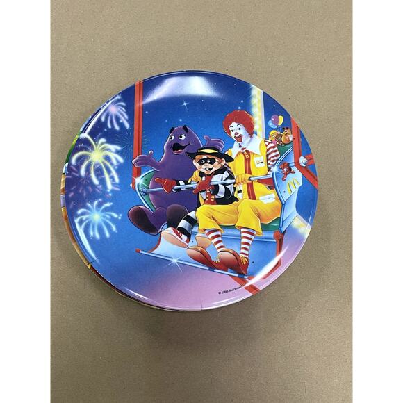 Set of 4 1993  McDonald's Amusement Park plates - Picture 7 of 8